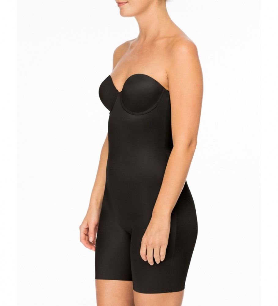 Cinta modeladora curta sem alças SPANX 10156R preta