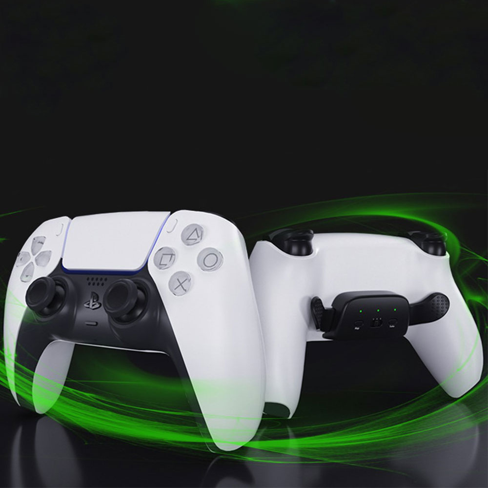 Sony Playstation PS5 Controller Paddles Rücktasten Ansatzstück Erweiterung - Weiss