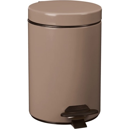Poubelle Cyjeu 3l moka mat lisse