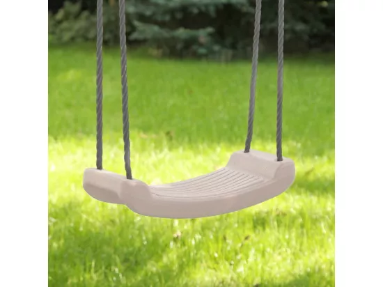 Portique balançoire double en métal Swing