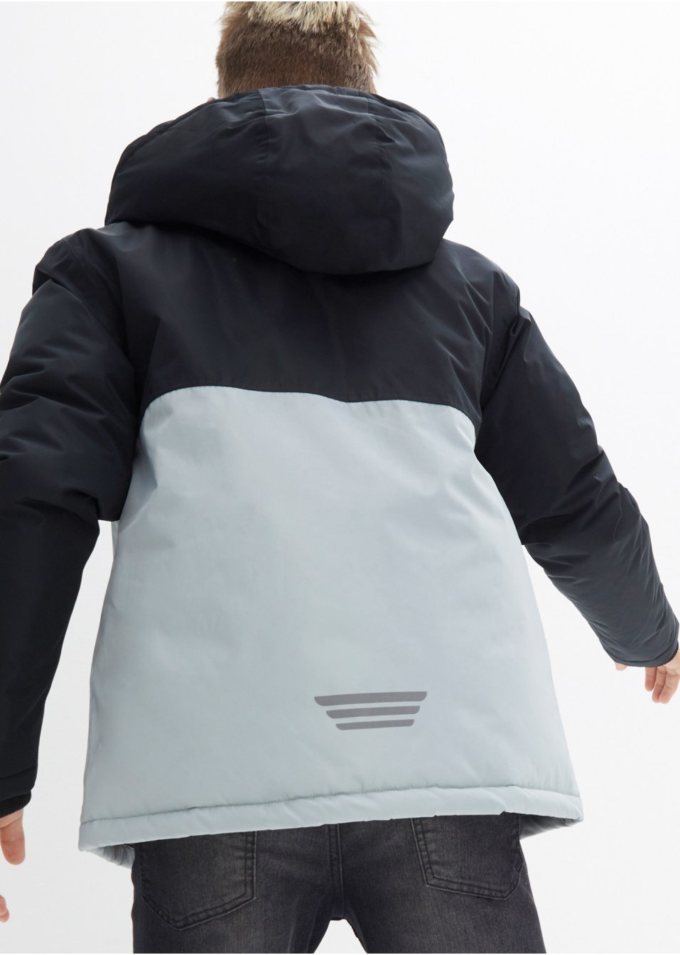 Veste hiver garçon, étanche et coupe-vent