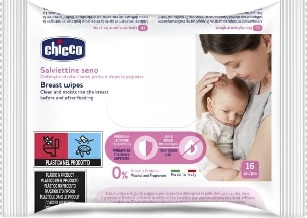 Chicco 916500-BRYSTKLUTER 16STK