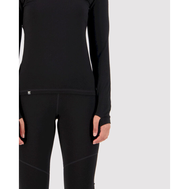 Cascade Merino Flex Mock Neck Long Sleeve - Maillot thermique laine mérinos femme