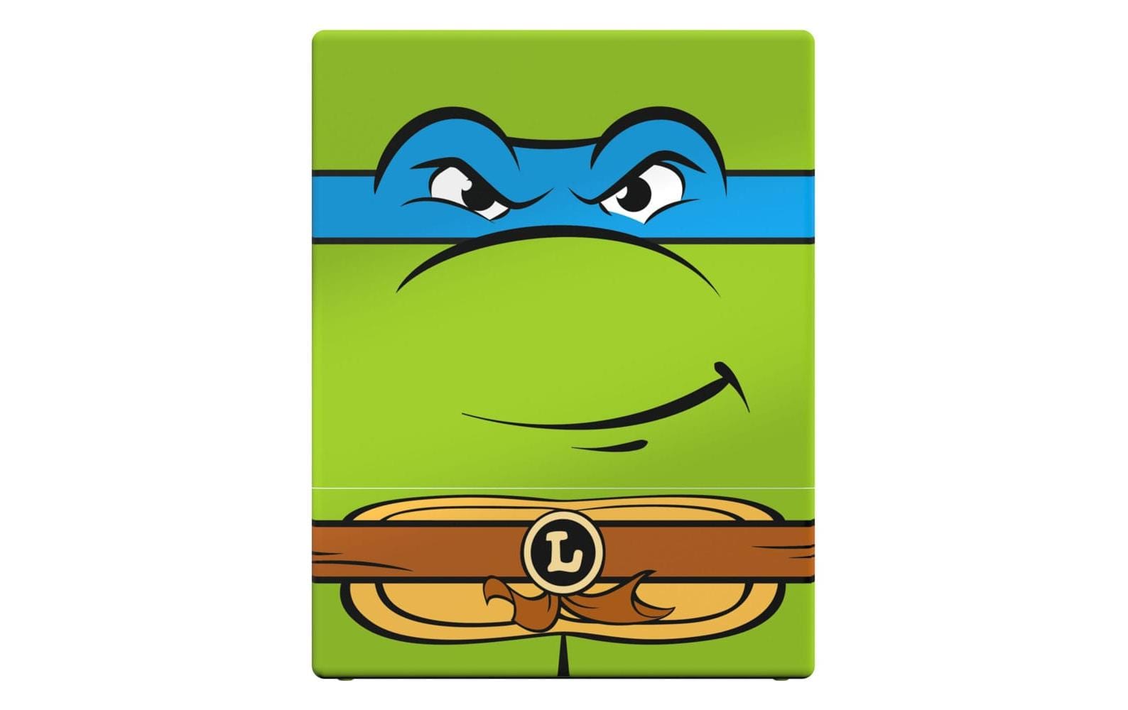 Kartenbox Squaroe TMNT 006 LeonardoZur Aufbewahrung von Sammelkarten in Standardgrösse