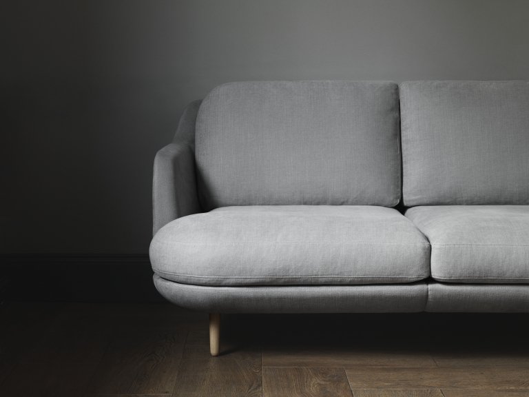 Fritz Hansen Lune hoekbank 5-zits Grey Mist