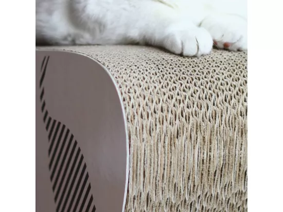 Griffoir pour chats VIGO 71 x 25 x 21 cm Blanc 3084