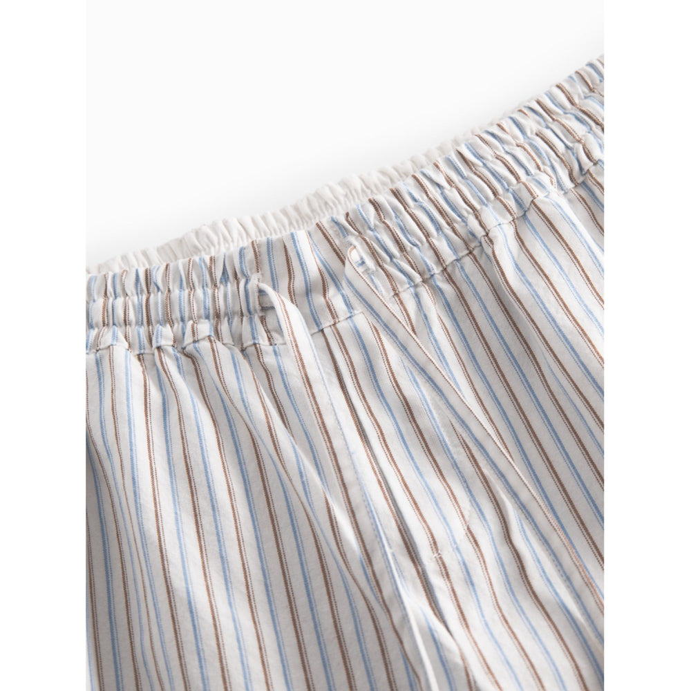 Køb MarMar Cotton Blue Iris Stripe Plano Bukser
