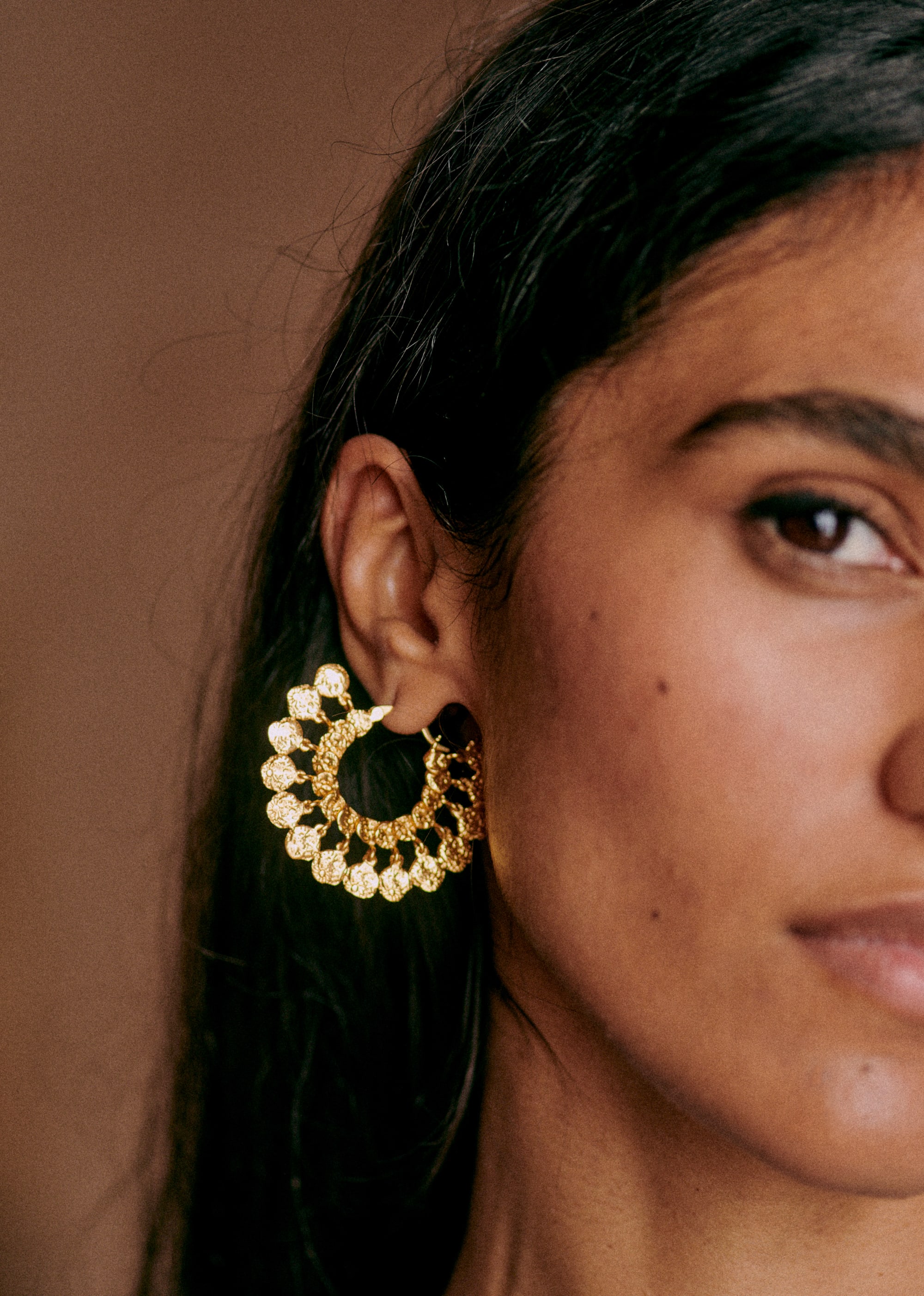 Anneaux Tia - Doré - E-SHOP/BIJOUX Boucles d'Oreilles 5905778