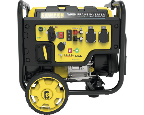 Omvormergenerator CPG4000DHY-DF Dual-Fuel Benzine & Gas 3600W 2x 230V