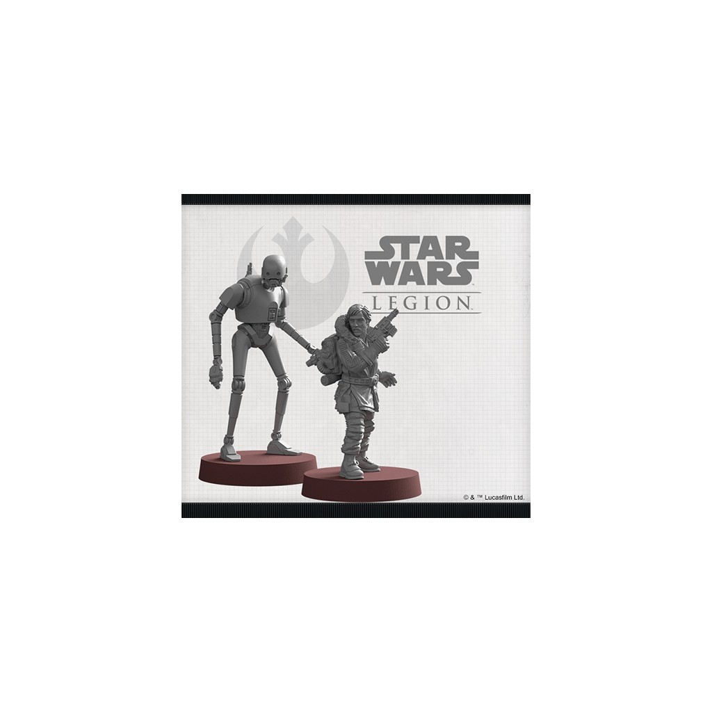 Star Wars : Légion - Cassian Andor Et K-2SO