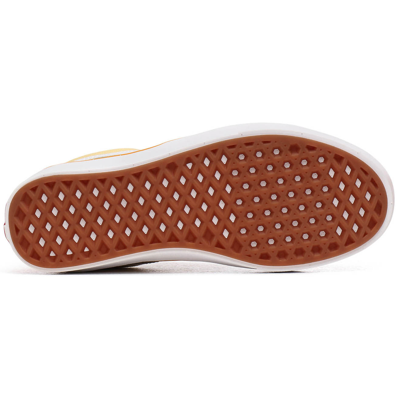 Vans Sneakers en Velours de Cuir & Toile ComfyCush Old Skool jaunes