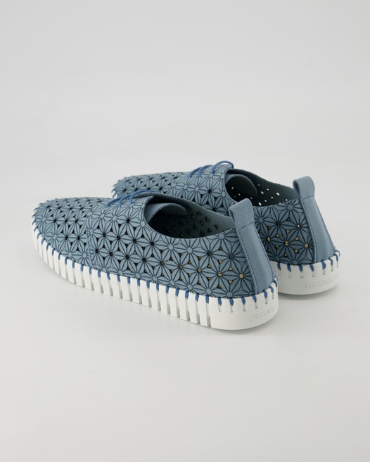 Terry Poppy Sneaker in Blau