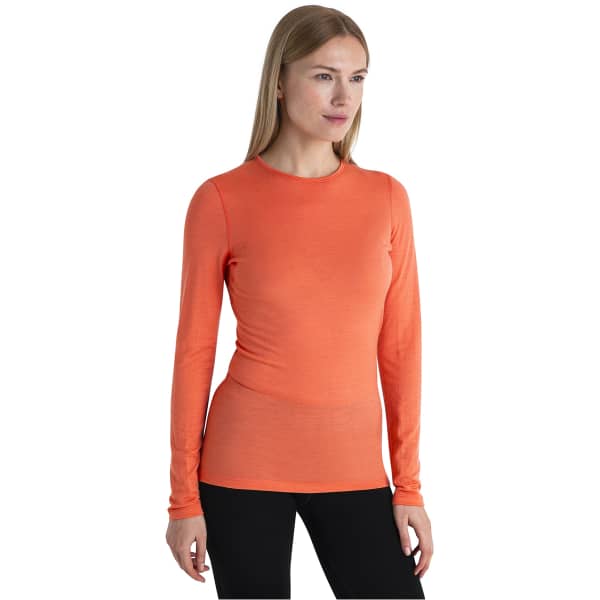 T-shirt thermique ICEBREAKER W 200 OASIS LS CREWE TANG