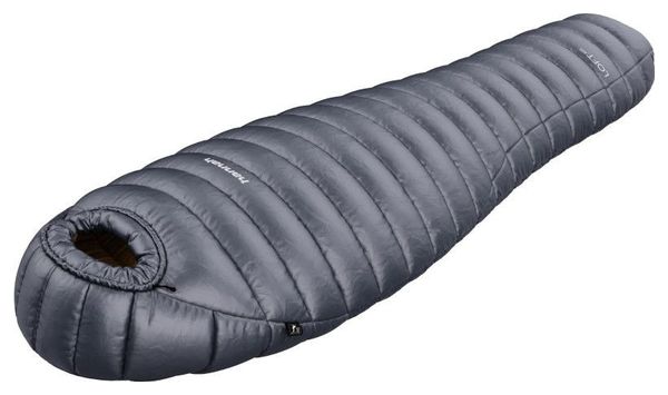 Hannah sac de couchage momie Loft 400 Ebony 195l duvet léger -17°C-Gris