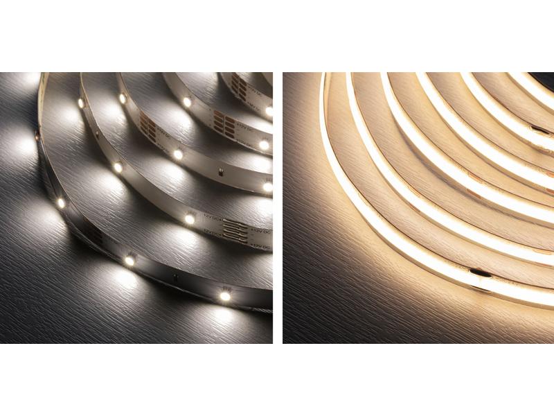 Paulmann LED-Stripe SimpLED Strip Set COB, 3000 K, 3 m, Wei LED Strip Full-Line COB Komplettset