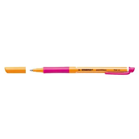 Tintenroller - STABILO pointVisco - Einzelstift - pink