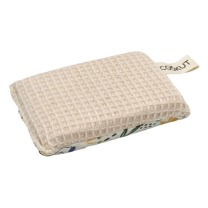 Cookut Lot de 2 éponges écologique lavables vichy
