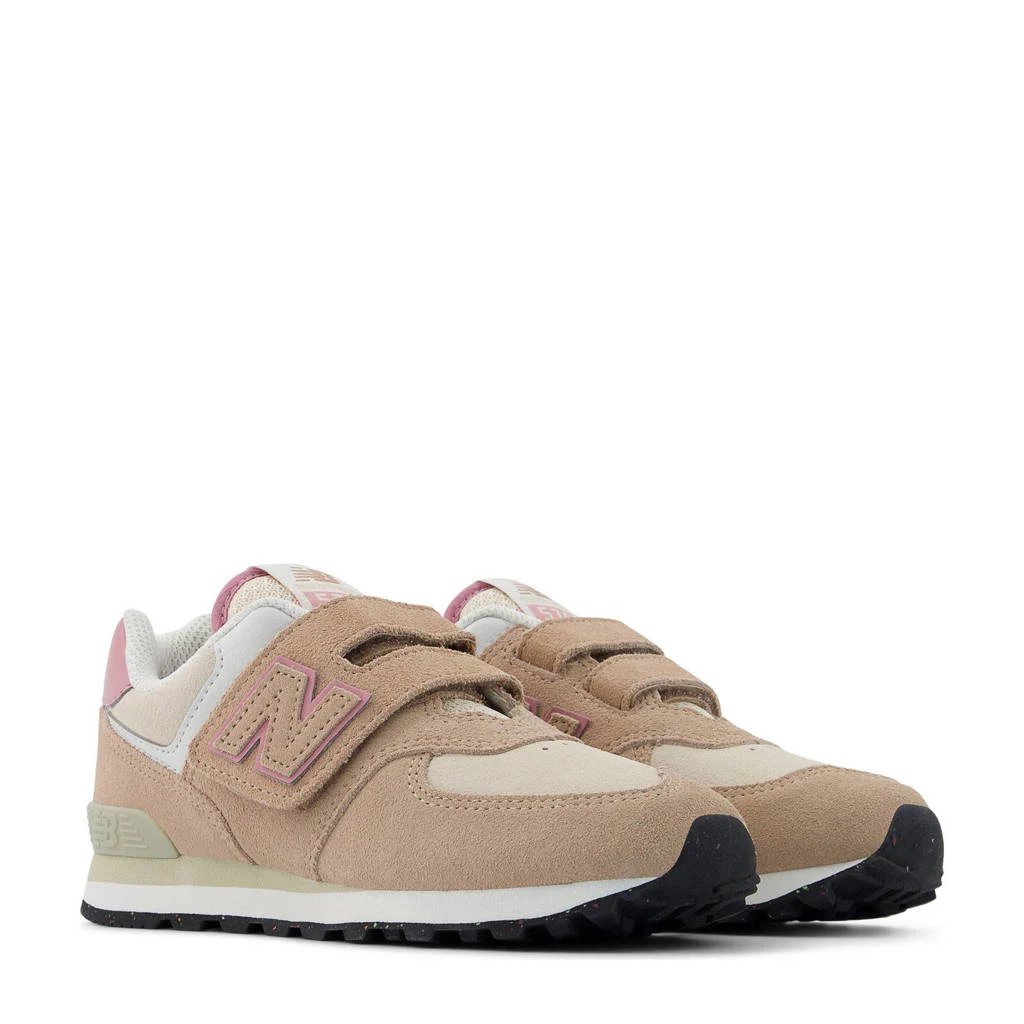 New Balance 574sneakers beige/roze/wit