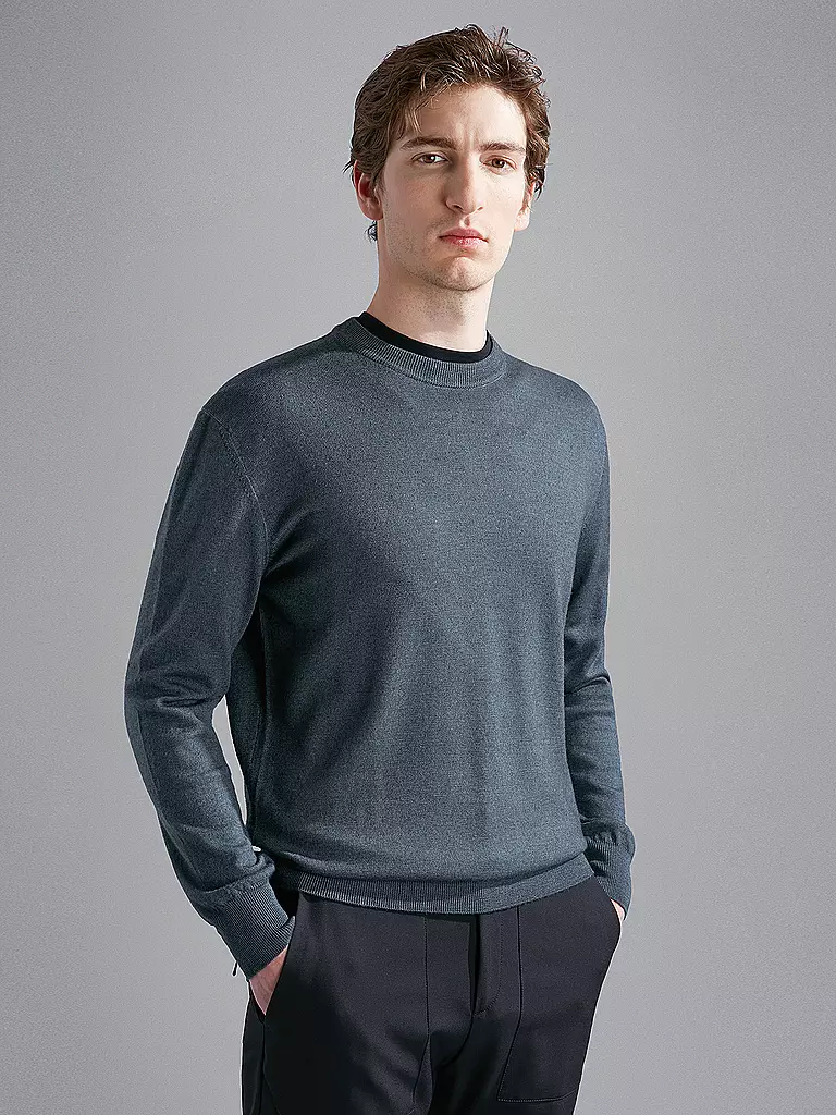 PAUL & SHARK Pullover grau