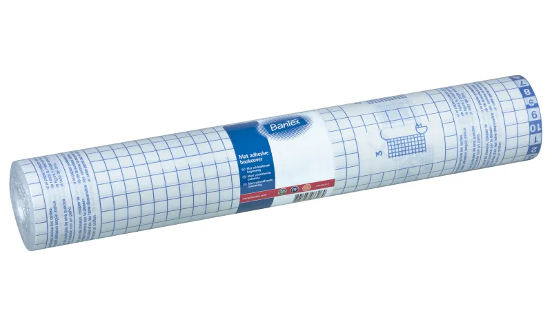 Bogplast Bantex 400mm x 25m selvklæbende PP mat 60my