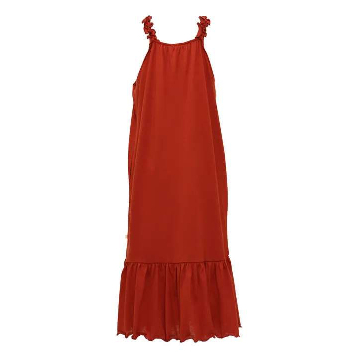 Minimalisma Robe en Soie Hope | Rouge