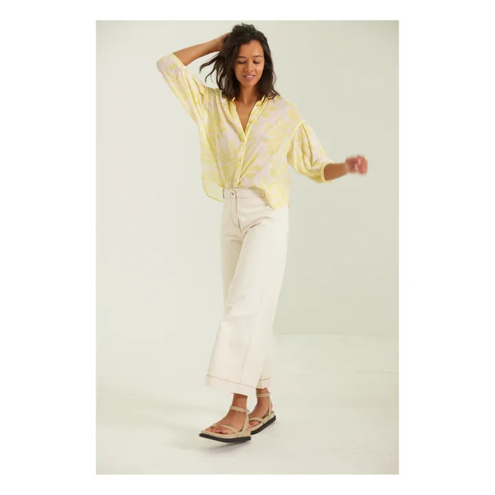 Tinsels Blouse Xander Eulalie Coton | Jaune citron