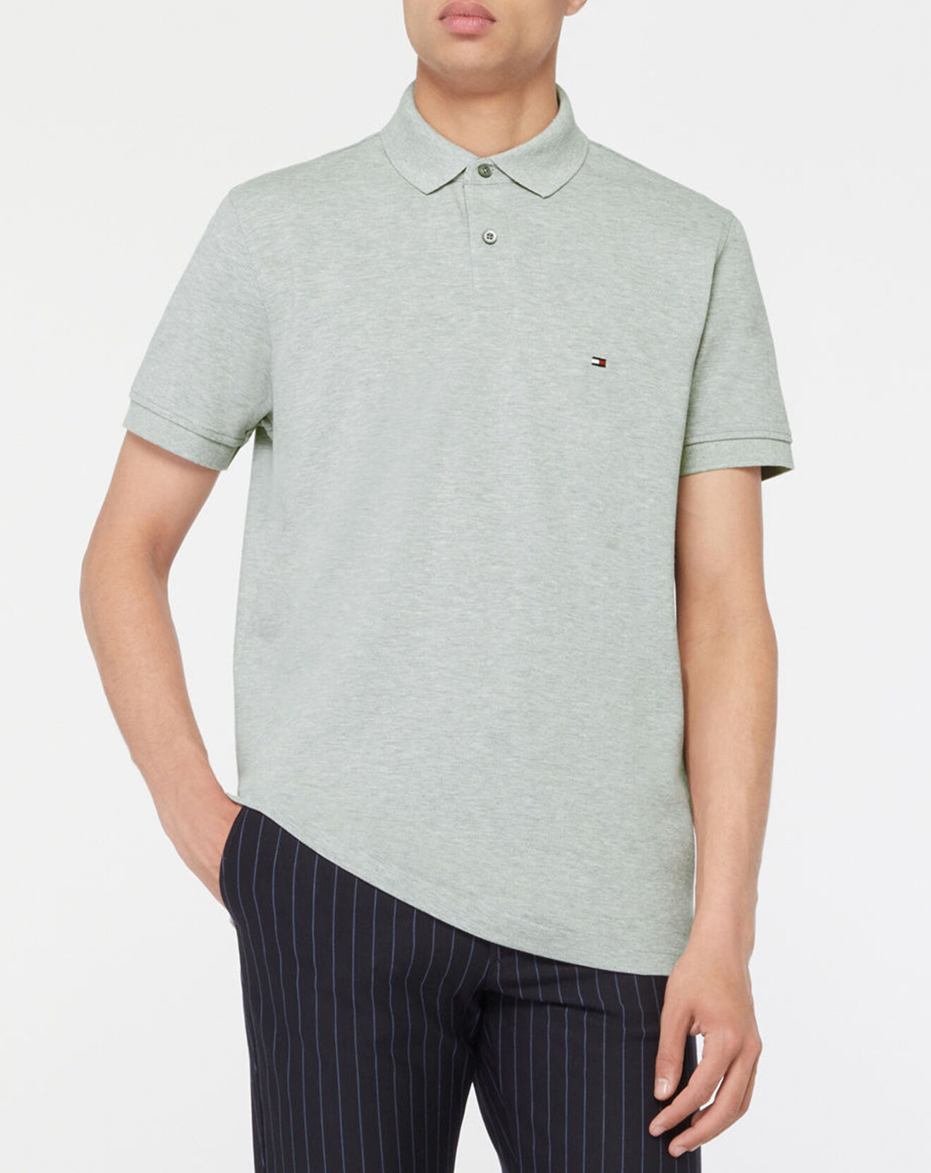 Tommy Hilfiger Polo regular 1985 gris clair