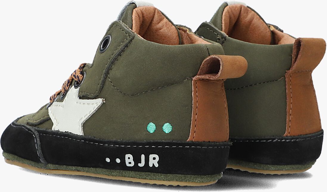 BUNNIESJR groene bunniesjr lage sneakers zilke zacht