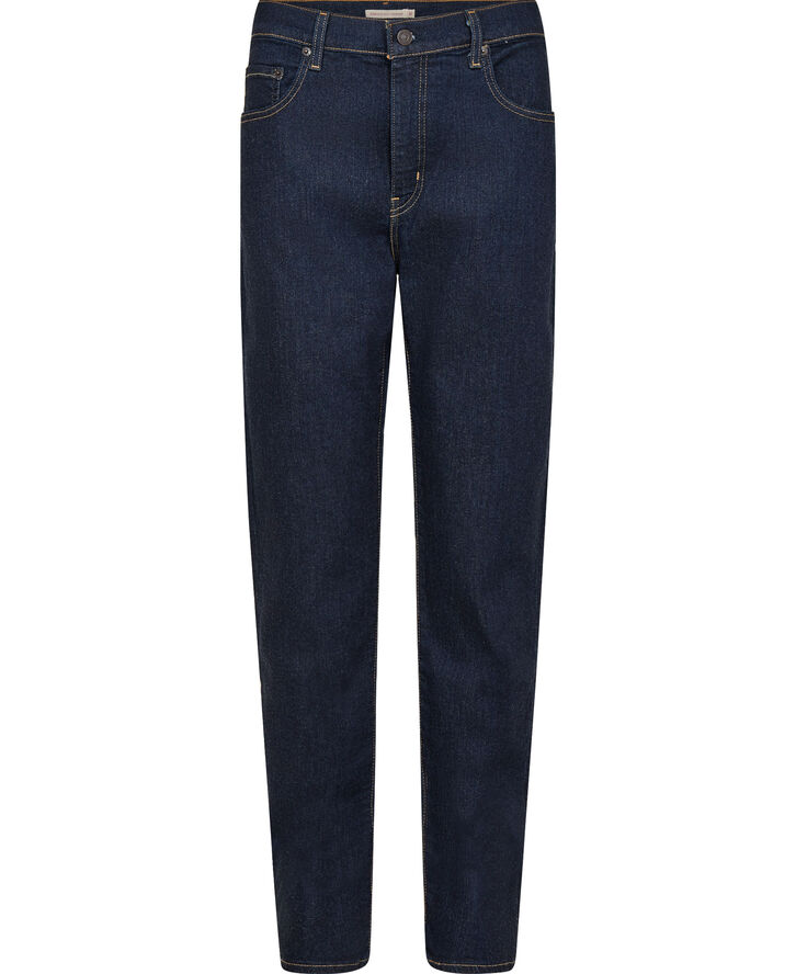 Levi's 724 HIGH RISE STRAIGHT BLUE WA Blå
