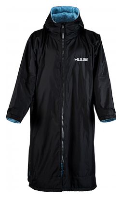Poncho de Change Huub Noir Bleu