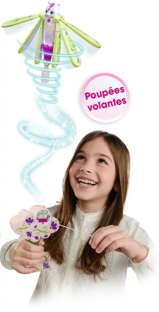 SKY DANCERS - POUPEE FELICIA ET SON CHAT