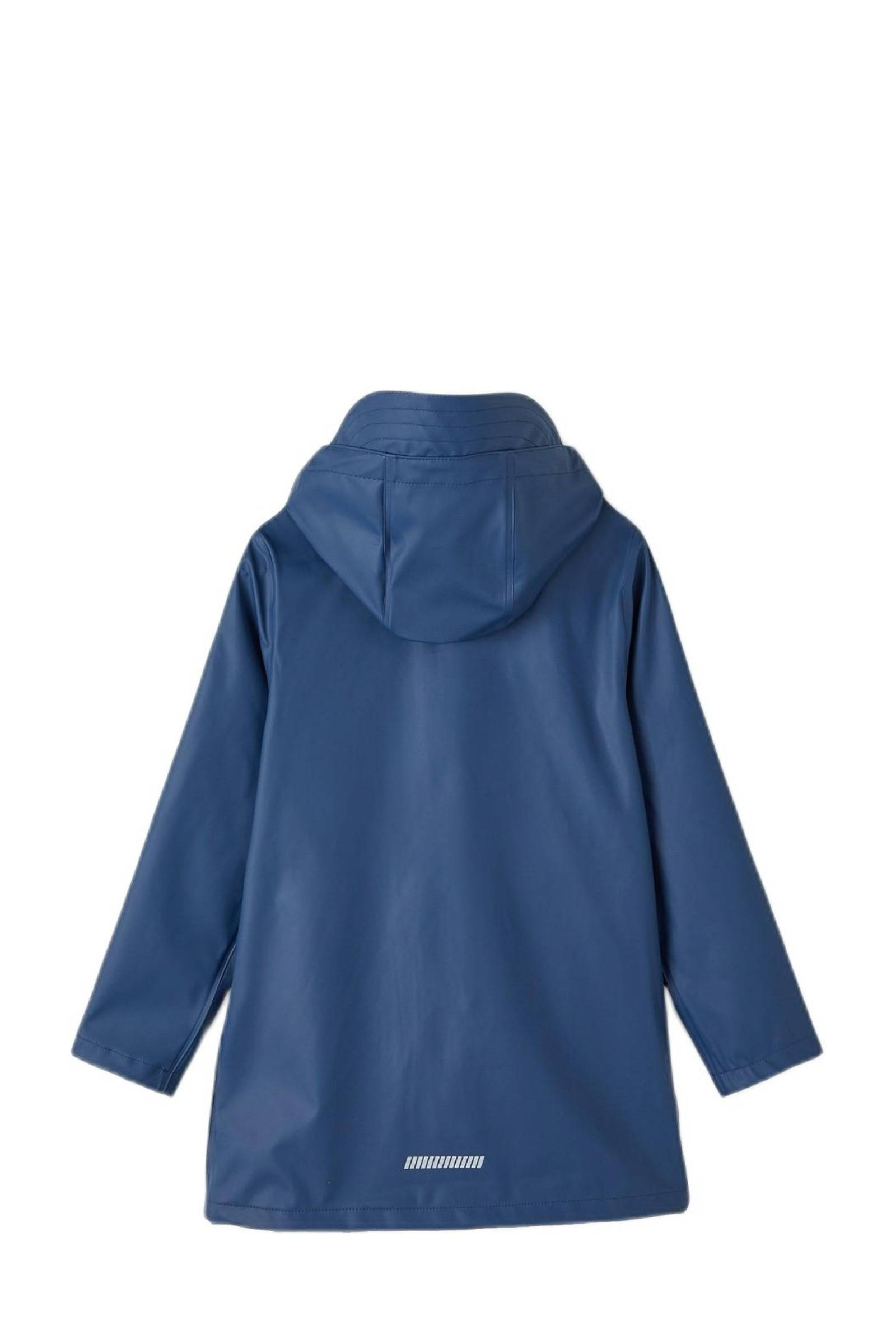 NAME IT regenjas NKNDRY RAIN middenblauw