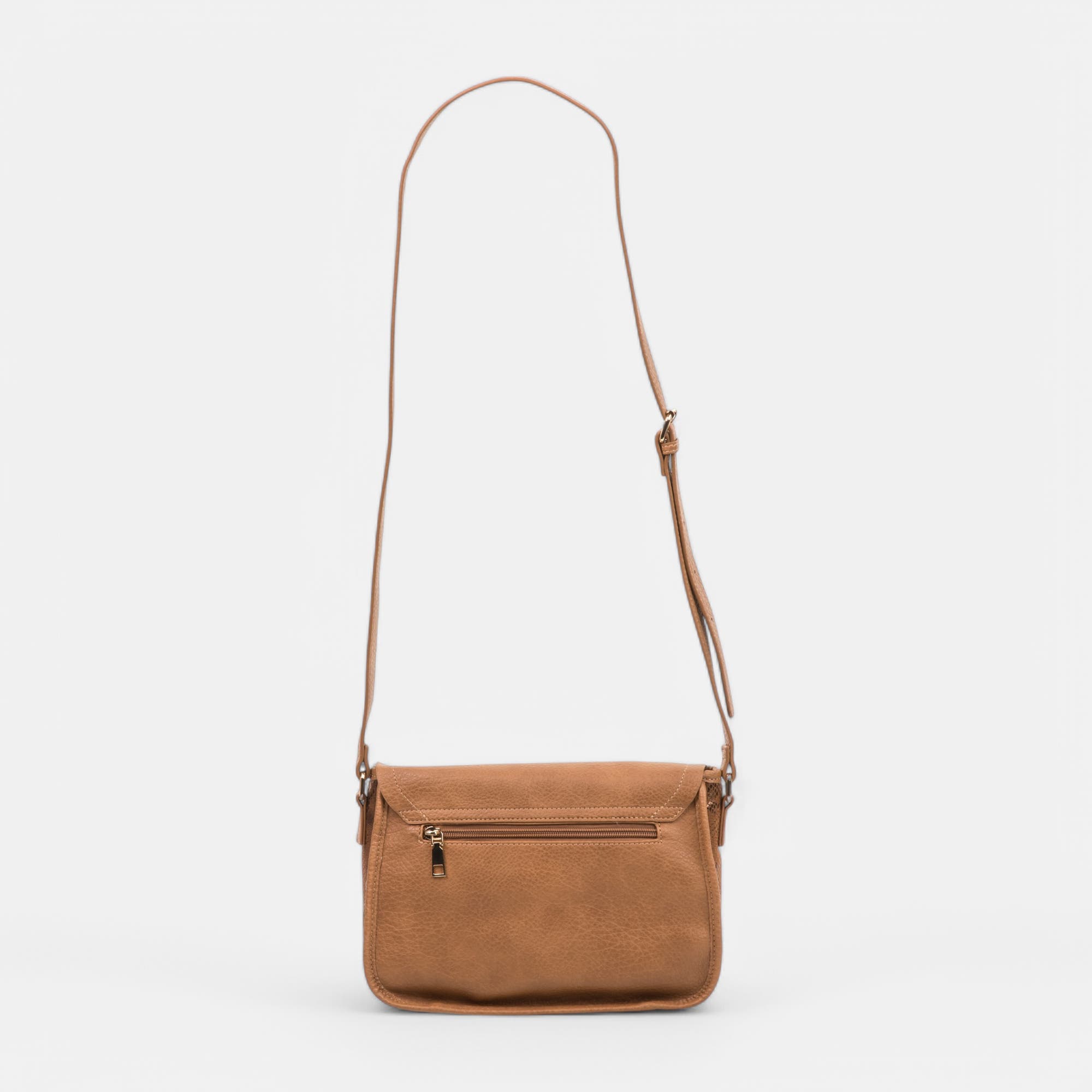 Sac bandoulière camel