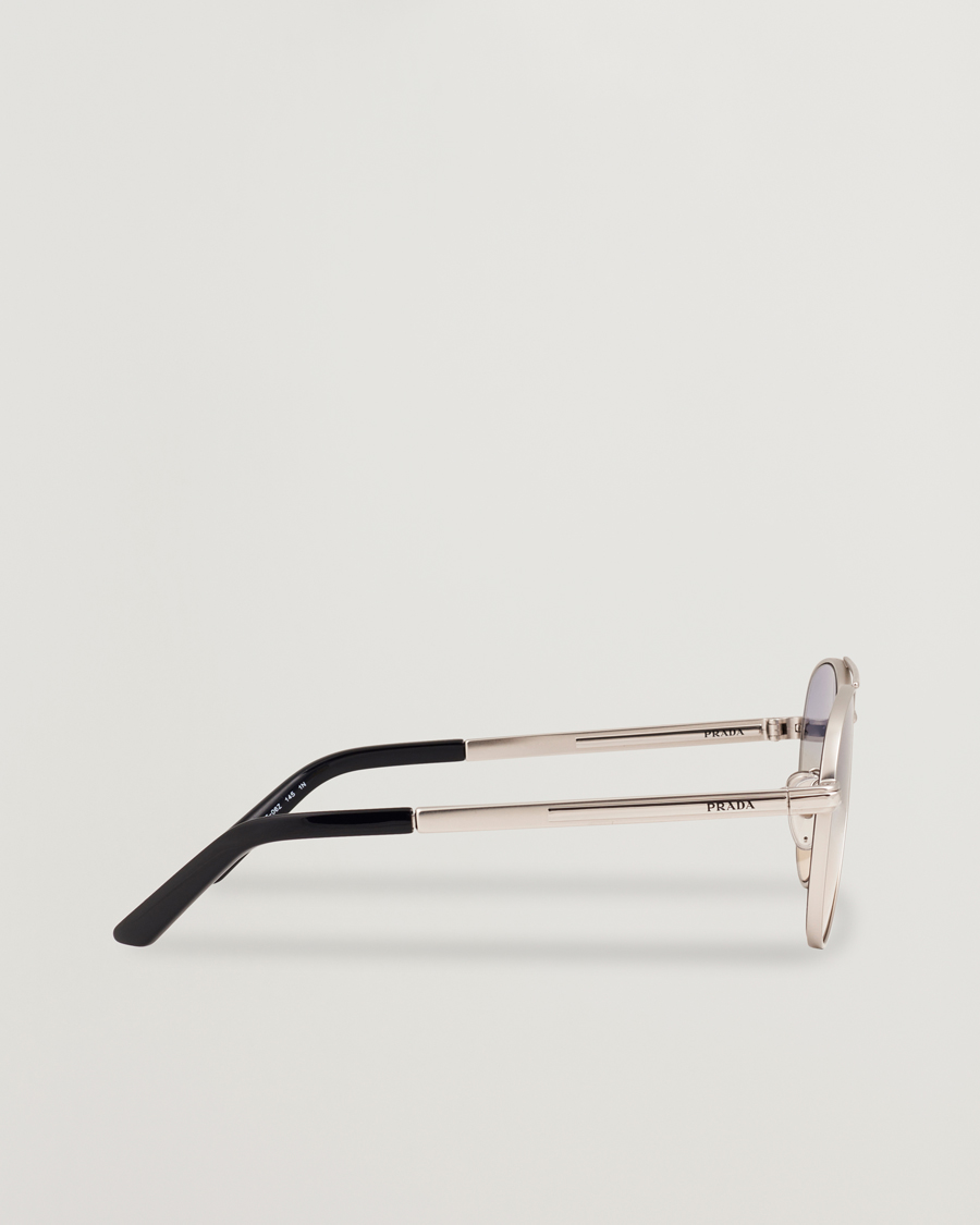 Prada 0PR A54S Sunglasses Silver