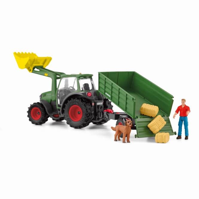FARM WORLD - Traktor mit Anhänger