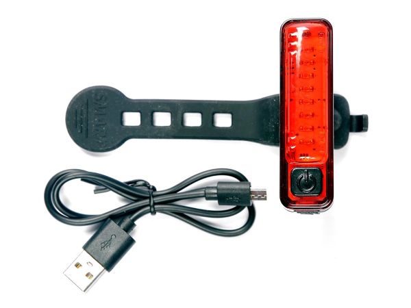 Smart Acrux Genopladelig Baglygte, 10 Lumen