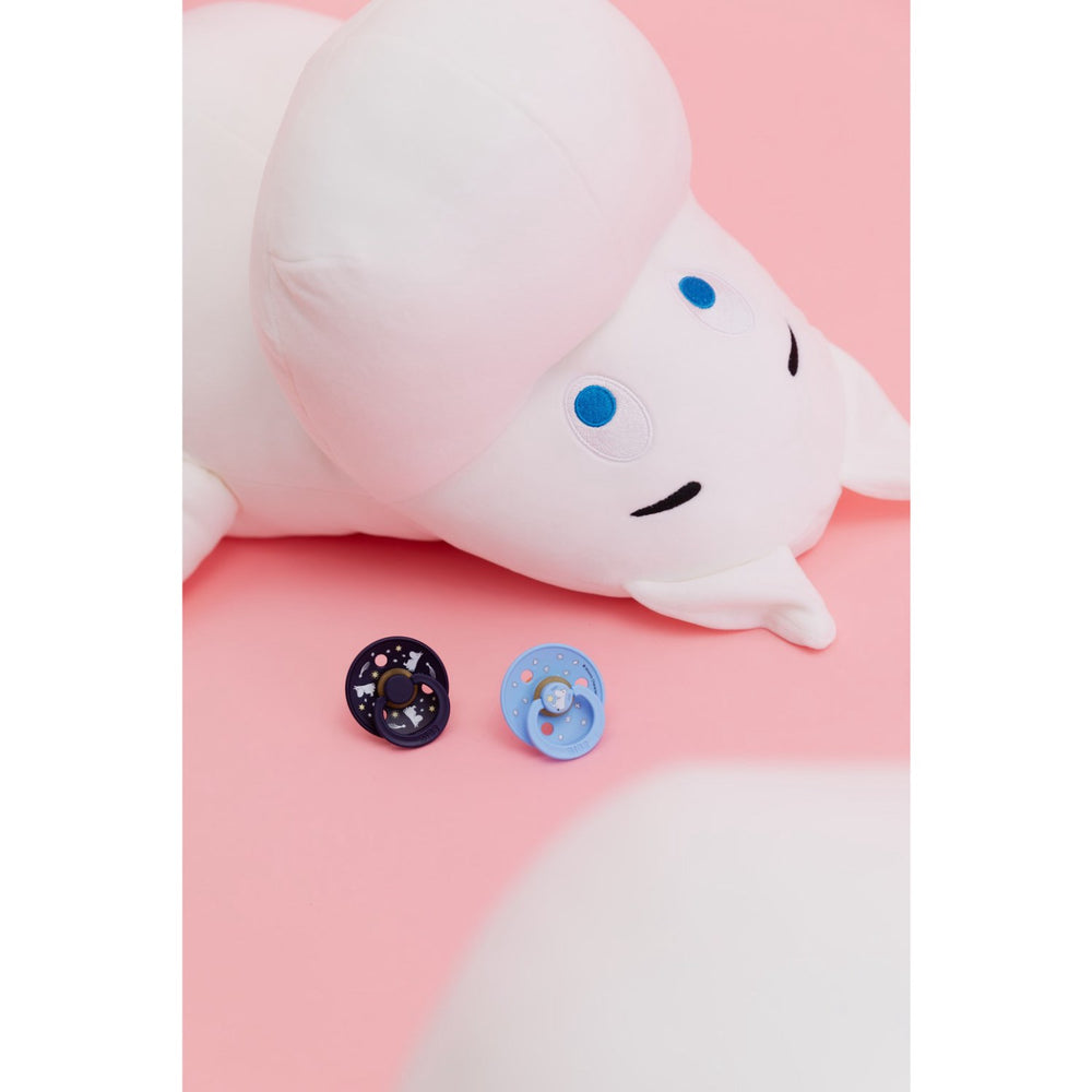 Køb Bibs X Moomin Breeze Mix Sut Colour 2-Pak Good Night Latex