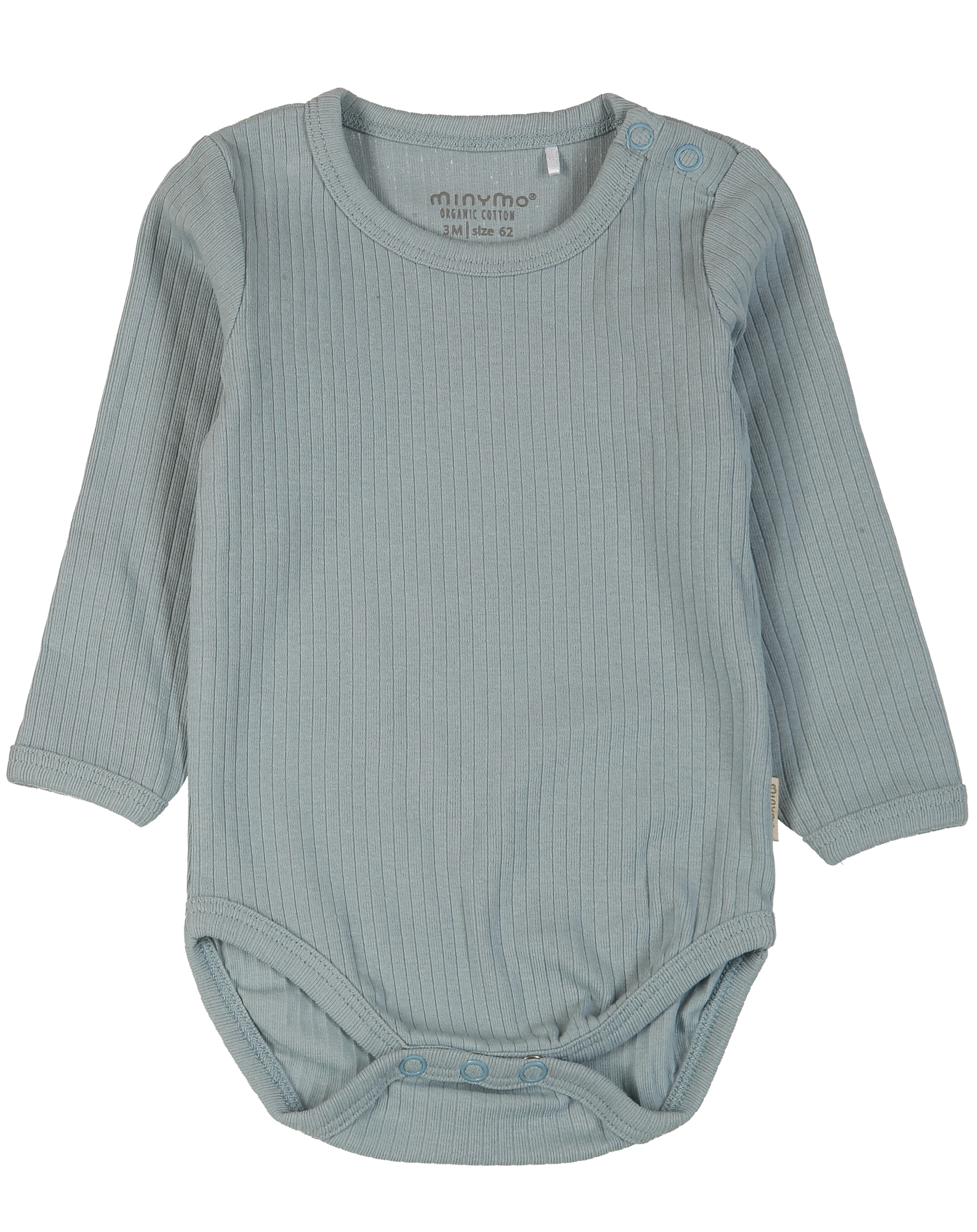 Langarm-Body BASIC 2er Pack in ashley blue