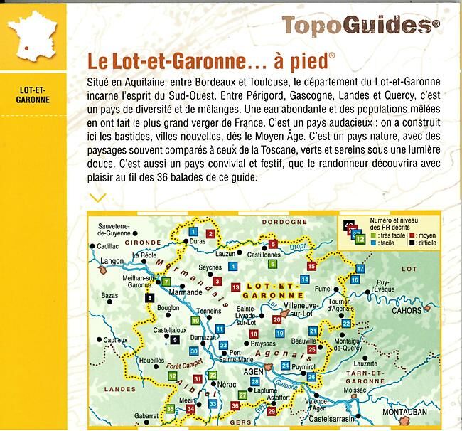 FFRP - D047 LE LOT ET GARONNE A PIED FFRP