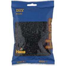 Hama Perles à repasser midi, sachet, 3000 pièces