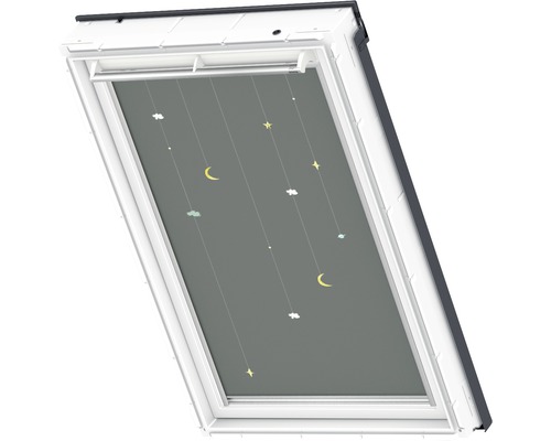 VELUX verduisterend rolgordijn Kids Mobile handmatig frame wit DKL C02 4665SWL