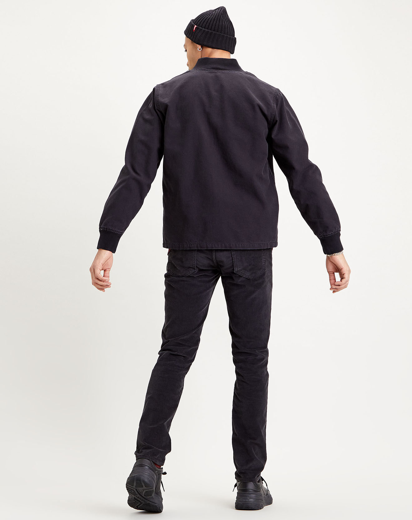 Levi's® Bombers Hunters Point en Toile de coton noire