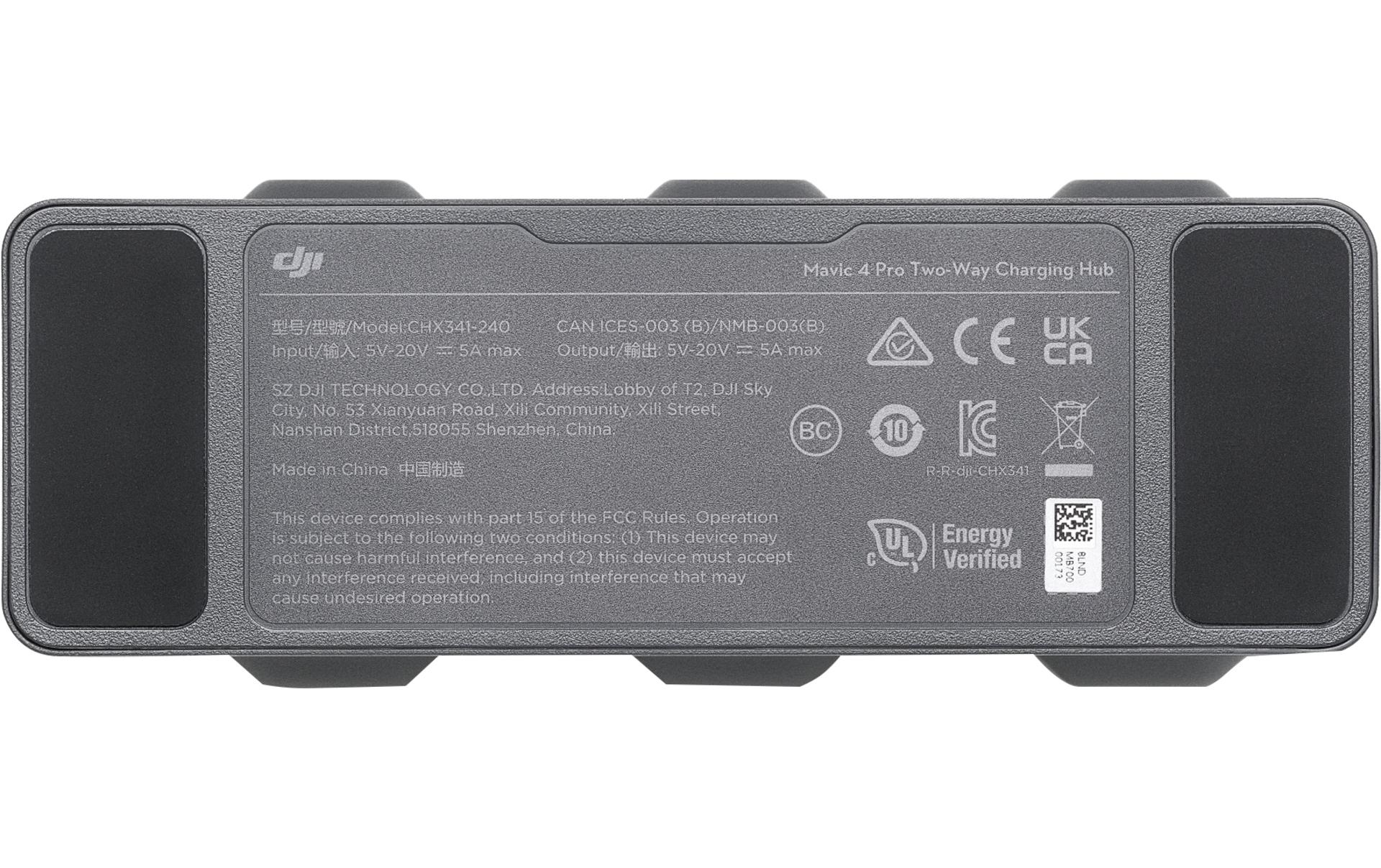 Mavic 4 Pro Parallel Charging HubLadestation zu DJI Mavic 4 PRO
