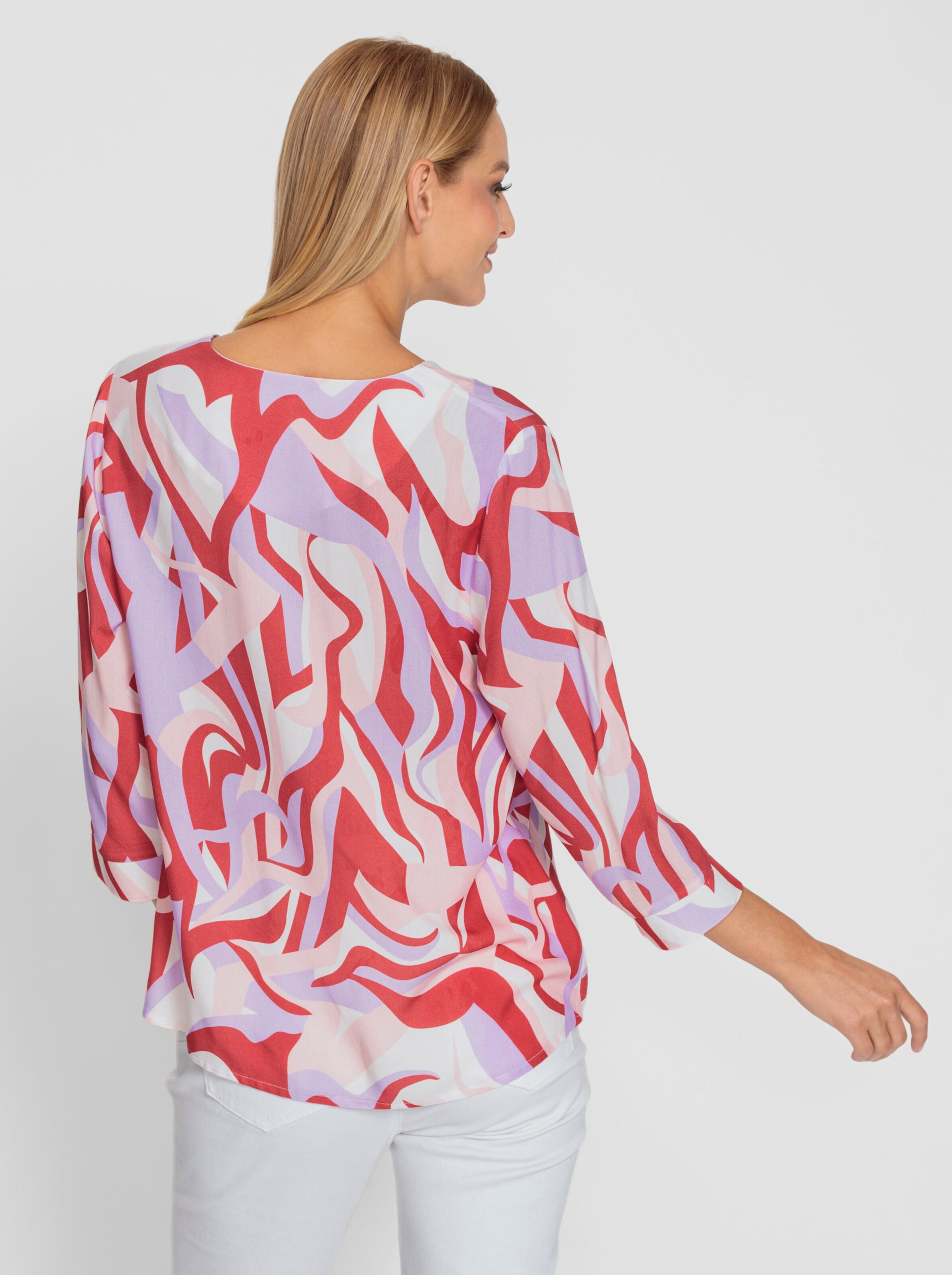 Druckbluse