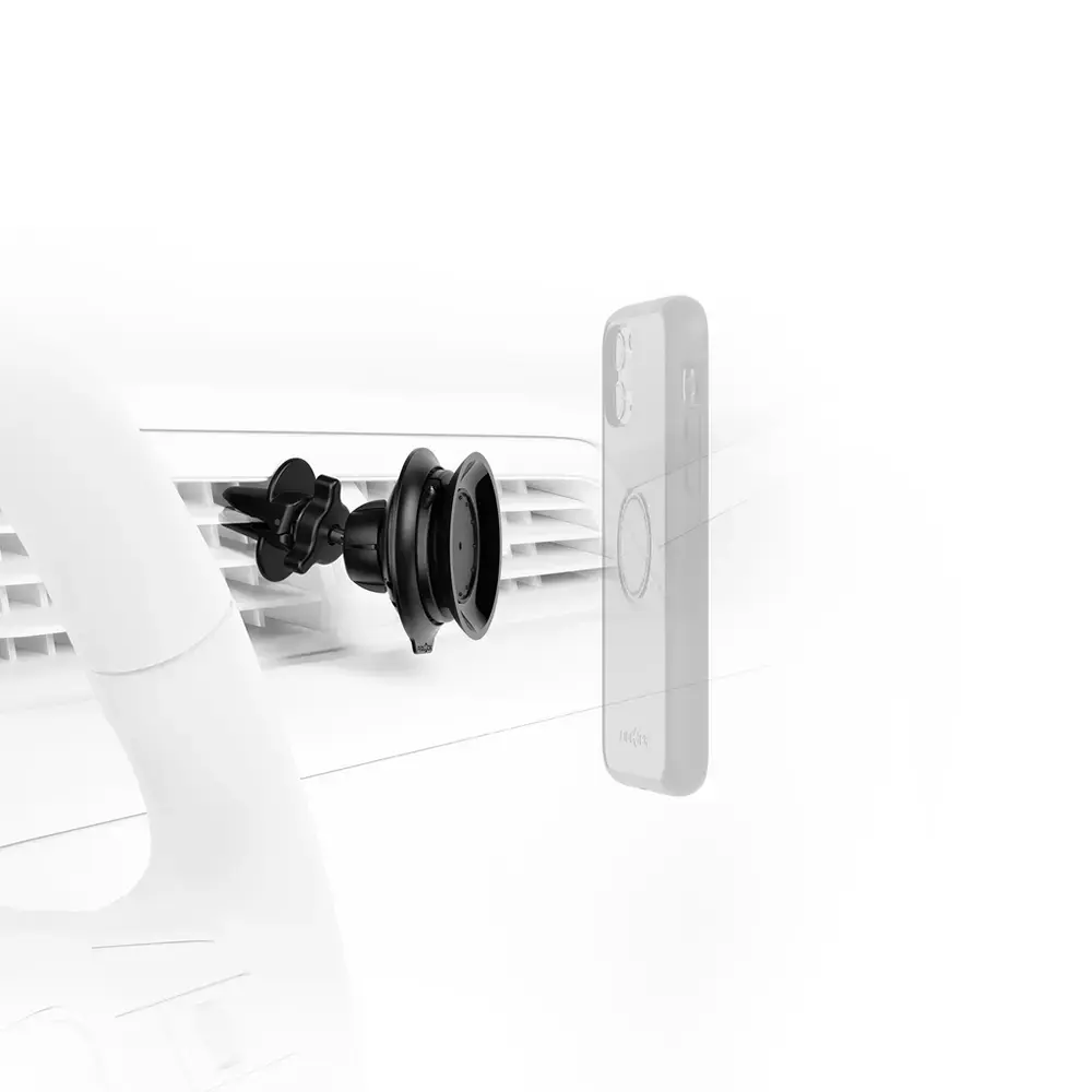 Fidlock Vacuum Base Autobevestiging Ventilatie Zwart