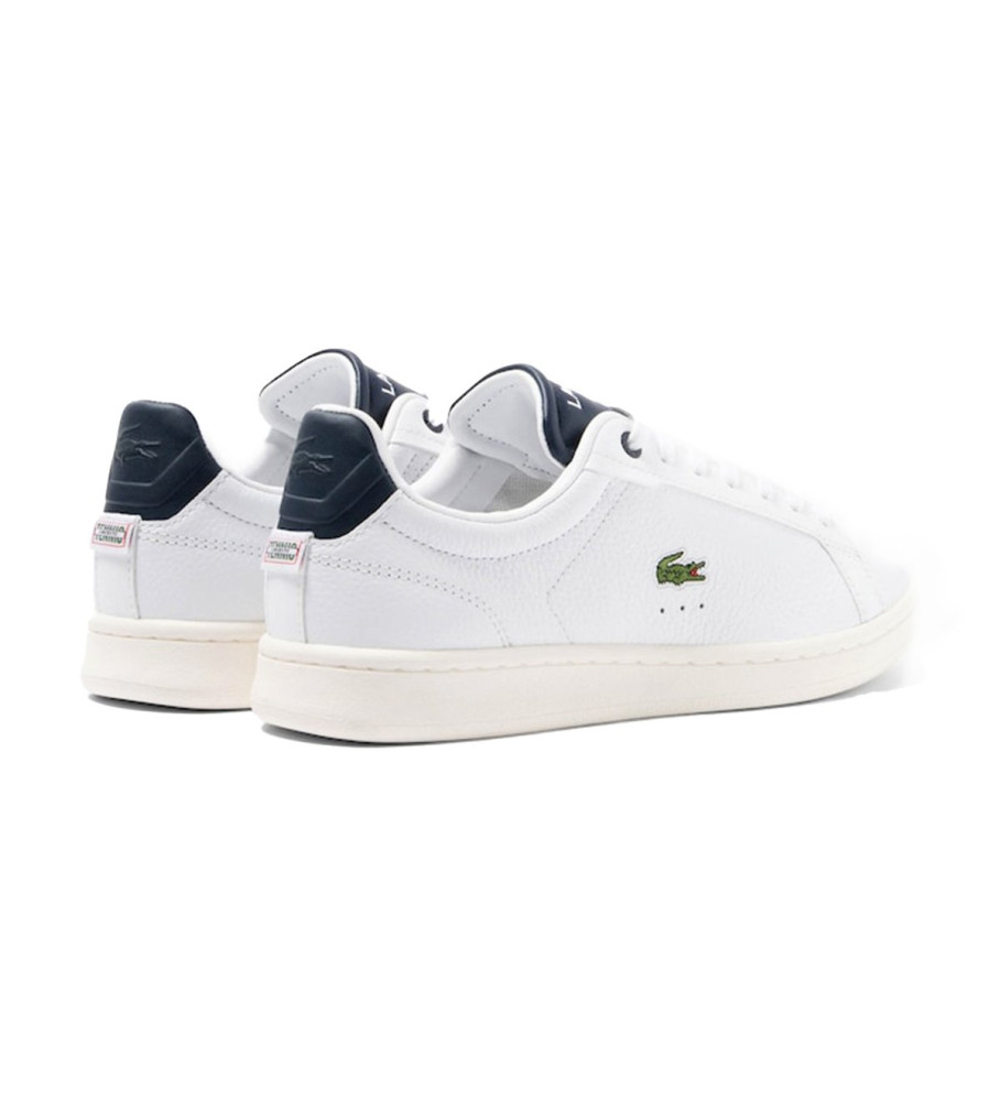 Tênis Lacoste Carnaby Pro de couro, branco