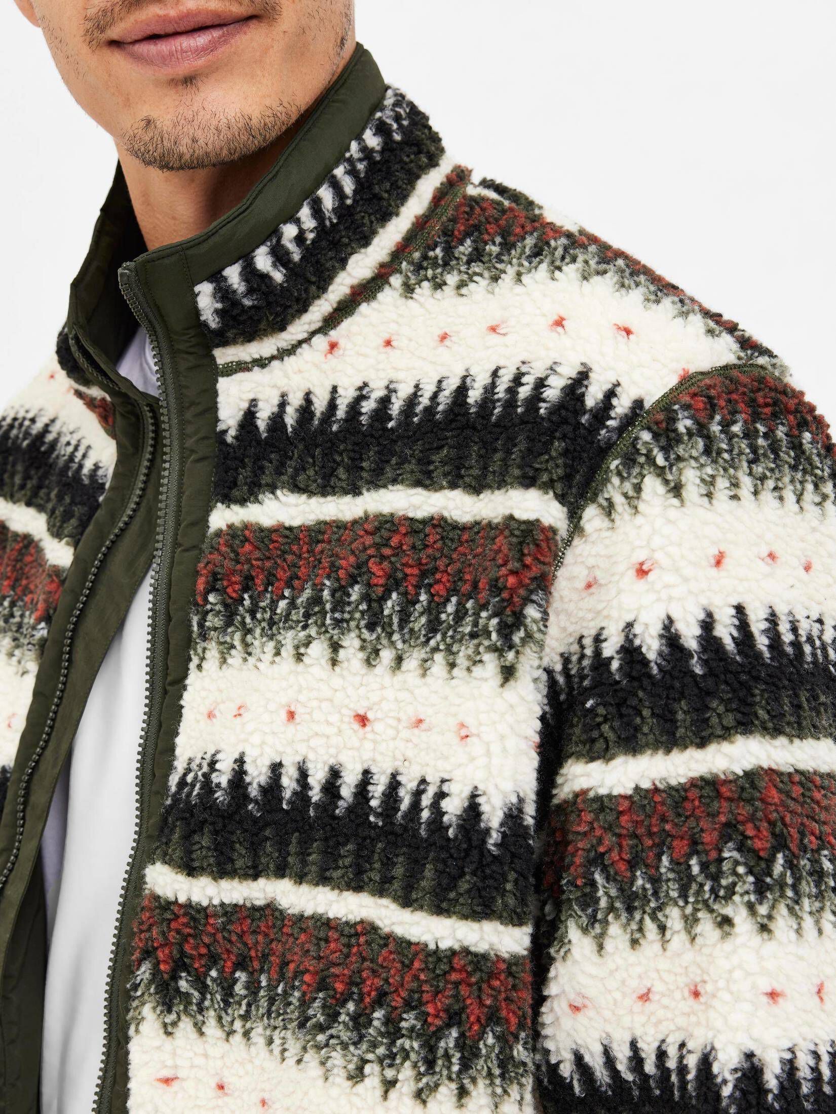 Selected Homme| Herren Fleecejacke SLHCHINOOK FLEECE JACKET W