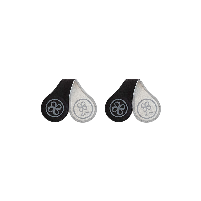 Magnet Clips reflektierend schwarz