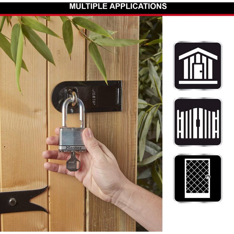 Cadenas à code en acier haute sécurité Excell® Master Lock - largeur 50 mm