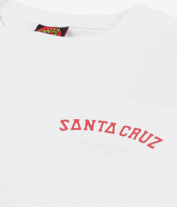 Santa Cruz Screaming Foam Hand T-Shirt (white)
